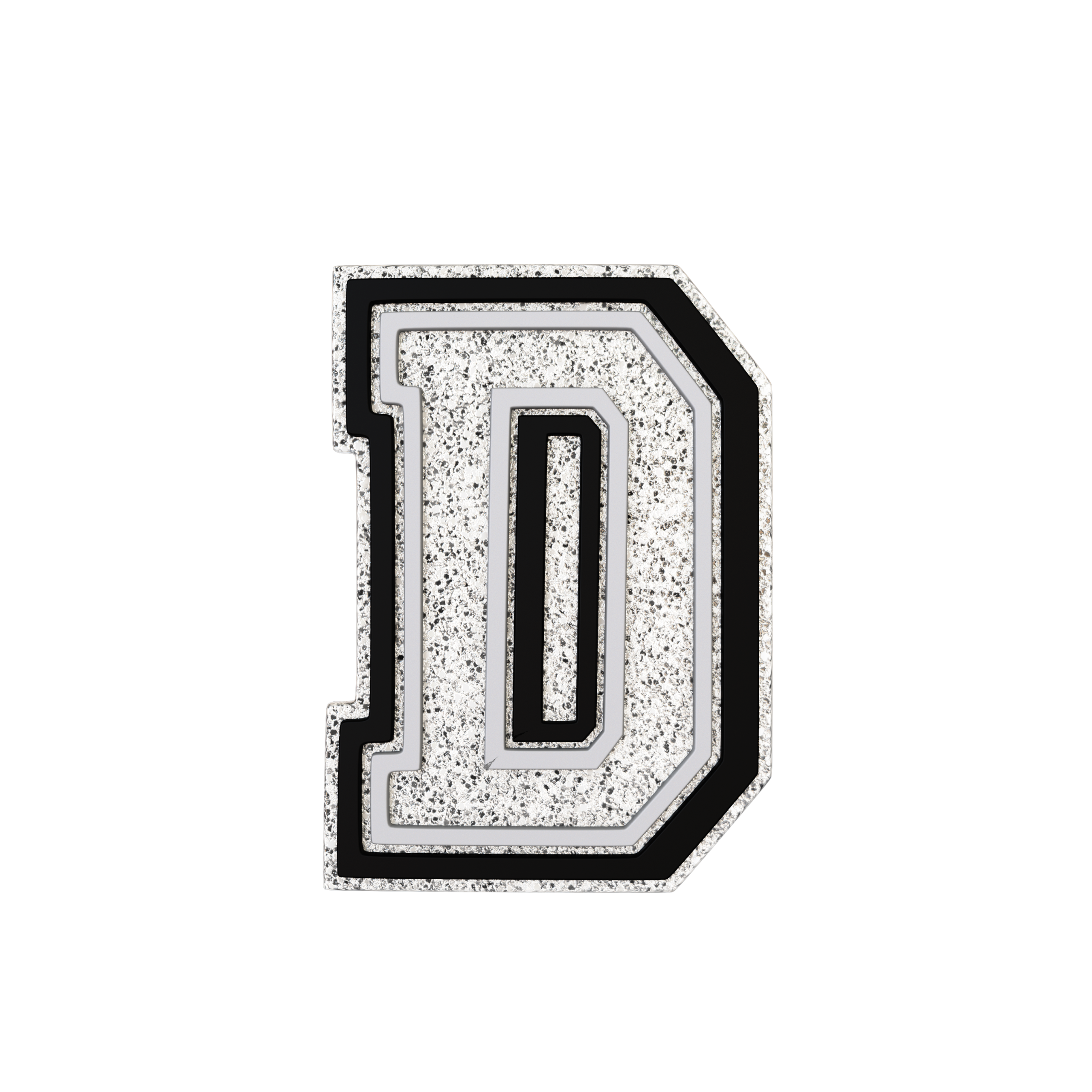 Budz | Silver Letter D