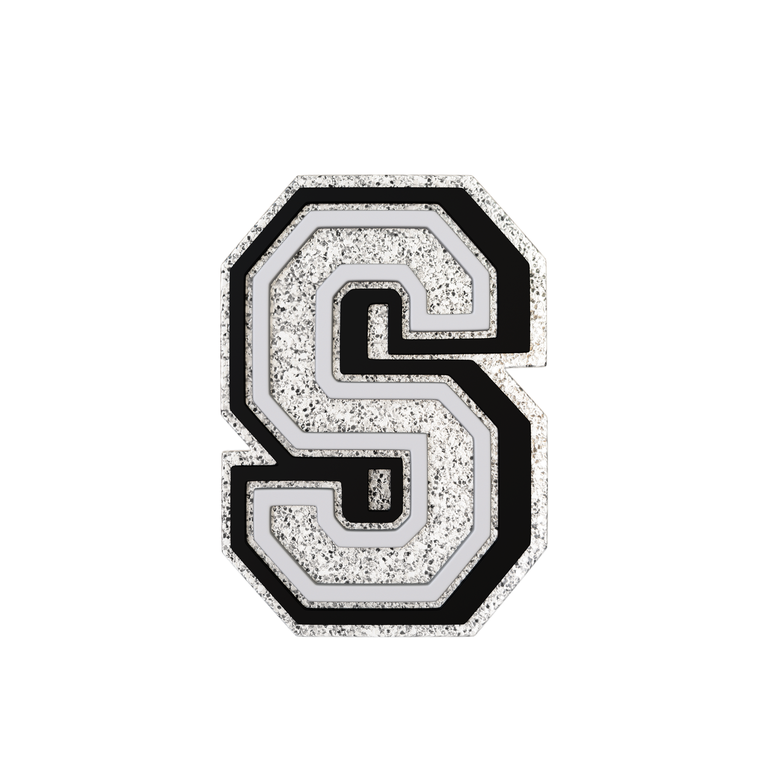 Budz | Silver Letter S
